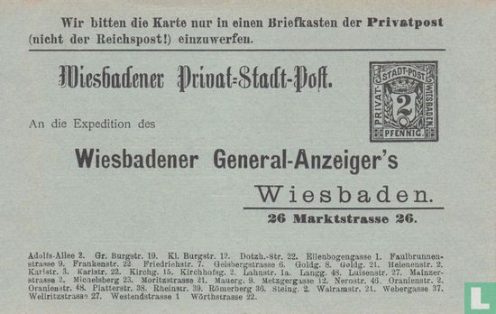 Ziffer in Schild mit Krone und Posthorn - Bild 1