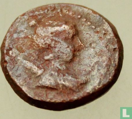 Kyme, Aeolis  AE15  (Magistrate Zwilos)  200-0 BCE - Image 2