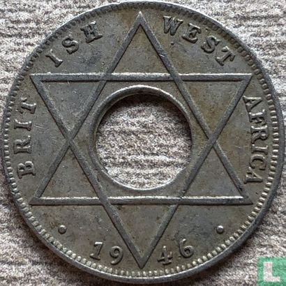 Afrique de l'Ouest britannique 1/10 penny 1946 (H) - Image 1