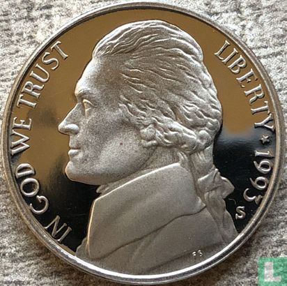 Verenigde Staten 5 cents 1993 (PROOF) - Afbeelding 1