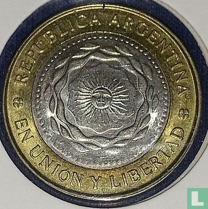 Argentinien 2 Peso 2014 - Bild 2