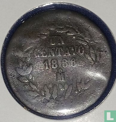 Mexico 1 centavo 1886 - Afbeelding 1