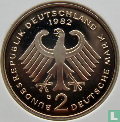 Deutschland 2 Mark 1982 (G - Theodor Heuss) - Bild 1