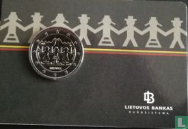 Litauen 2 Euro 2018 (Coincard - Typ 1) "Song and dance Celebration" - Bild 3