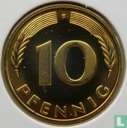 Duitsland 10 pfennig 1982 (F) - Afbeelding 2