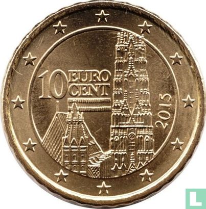 Autriche 10 cent 2015 - Image 1