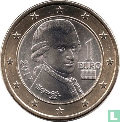 Austria 1 euro 2017 - Image 1