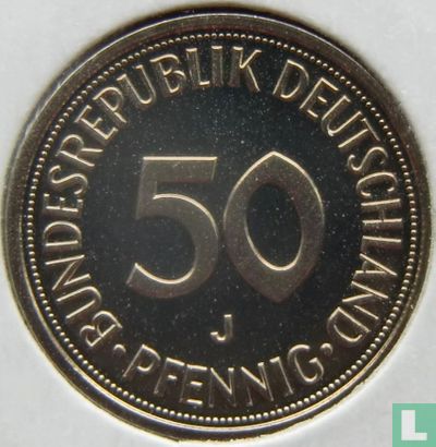 Deutschland 50 Pfennig 1982 (J) - Bild 2
