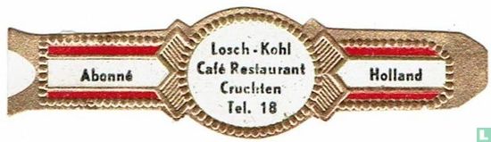 Losch-Kohl Café Restaurant Cruchten Tel. 18 - Abonné - Holland - Image 1