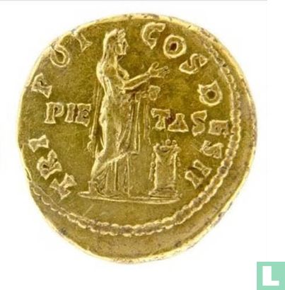 Römisches Reich  Aureus  (Antoninus Pius)  138-161 CE - Bild 1