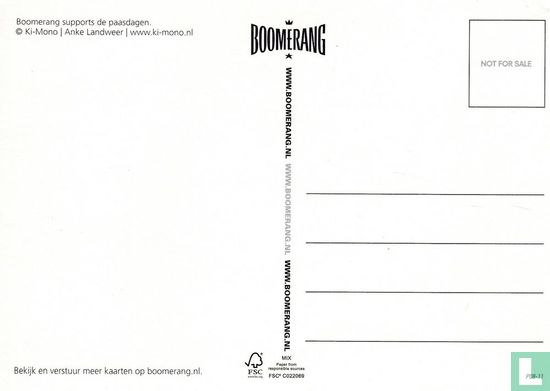B110071 - Boomerang supports de paasdagen "Ik wil graag" - Bild 2