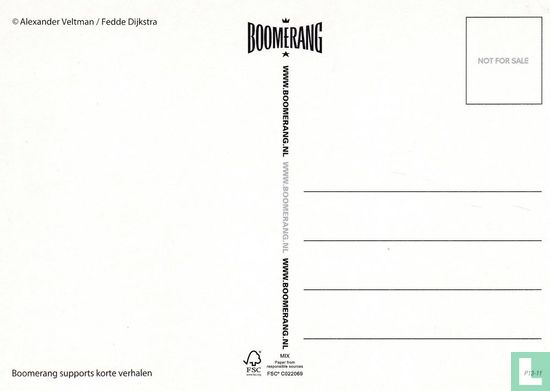 B110112 - Boomerang supports korte verhalen "Goed verhaal lekker kort" - Image 2