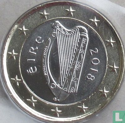 Irlande 1 euro 2018 - Image 1