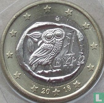 Griekenland 1 euro 2018 - Afbeelding 1