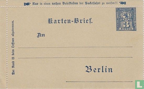 Berlijnse pakjesdienst Actien Gesellschaft - Afbeelding 1
