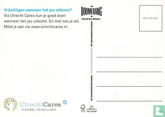 B120221 - UtrechtCares "Ik heb: een mooie carriere, goed salaris, 2x vakantie, eigen huis en leuke vrienden" - Afbeelding 2