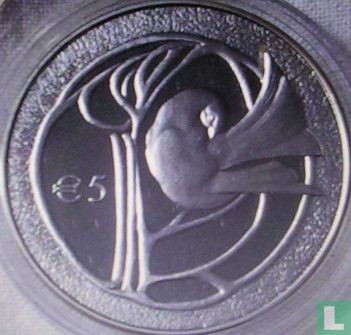 Cyprus 5 euro 2010 (PROOF) "50th Anniversary of Republic of Cyprus" - Afbeelding 2