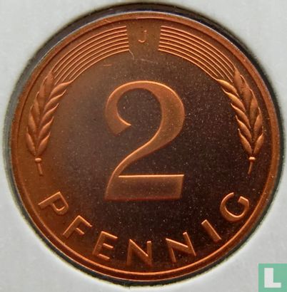 Germany 2 pfennig 1983 (J) - Image 2