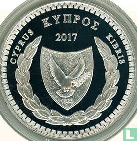 Chypre 5 euro 2017 (BE) "100th anniversary of the death of the poet Vasilis Michaelides" - Image 1