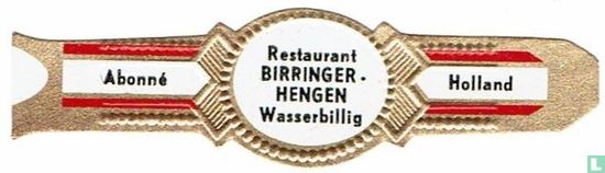 Restaurant Birringer-Hengen Wasserbillig - Abonné - Holland - Image 1