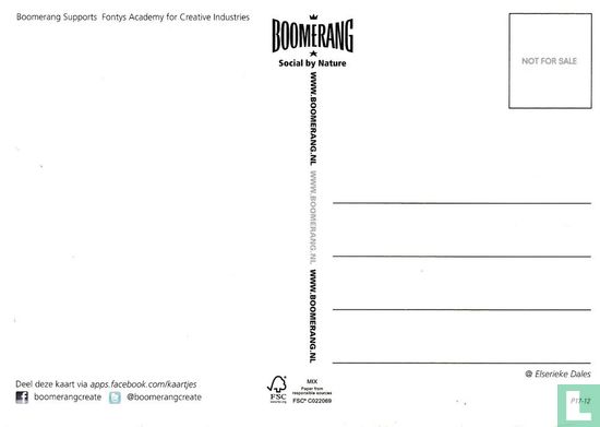 B120141 - Boomerang supports Fontys Academy "Neus op de Stip" - Image 2