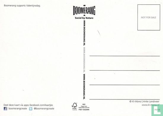 B120031 - Boomerang supports Valentijnsdag - Afbeelding 2