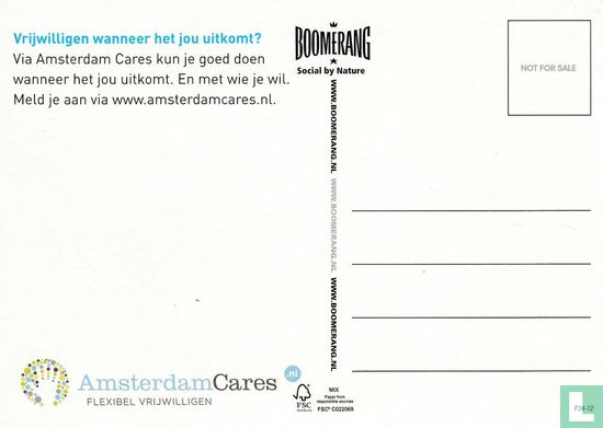 B120215 - AmsterdamCares "Ik heb: lease auto, 4x vakantie, goed salaris, business class, bonus. sociaal leven en mooi huis" - Afbeelding 2