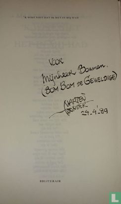 Handtekening Marten Toonder  - Afbeelding 3