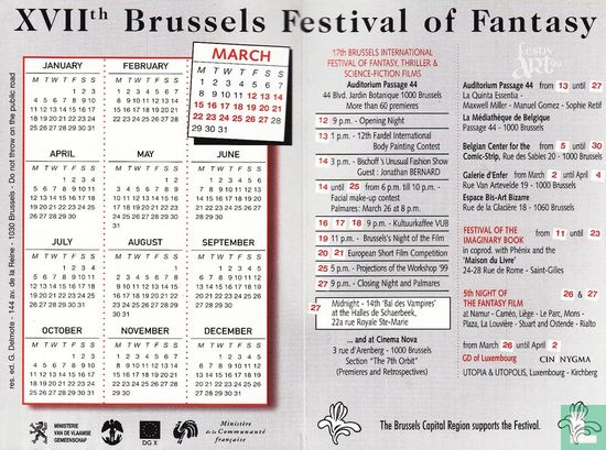 XVIIe Brussels Festival of Fantasy - Afbeelding 3