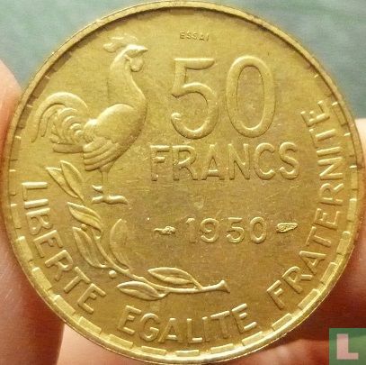 Frankrijk 50 francs 1950 (proefslag) - Afbeelding 1