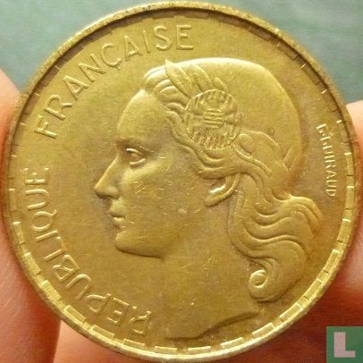 Frankreich 50 Franc 1950 (Probe) - Bild 2