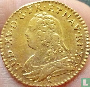 Frankrijk 1 louis d'or 1729 (M) - Afbeelding 2