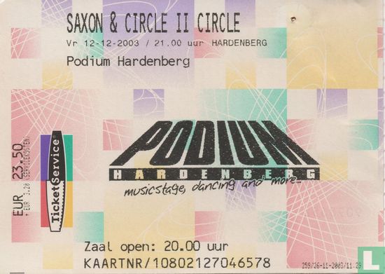 Saxon & Circle II Circle - Bild 1