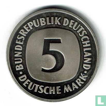 Duitsland 5 mark 1983 (G) - Afbeelding 2