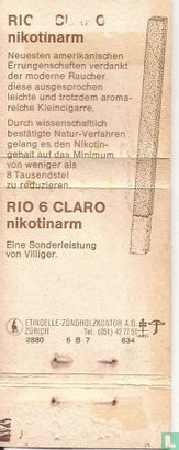 Rio 6 Claro nikotinarm! - Afbeelding 2