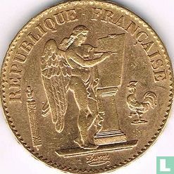 France 20 francs 1888 - Image 2