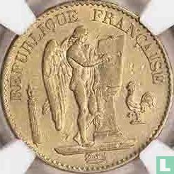France 20 francs 1874 - Image 2