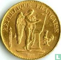 France 20 francs 1897 - Image 2