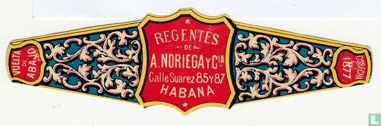 Regentes de A. Noriega y Cia. - Afbeelding 1