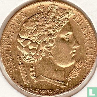 Frankrijk 20 francs 1849 (Ceres) - Afbeelding 2