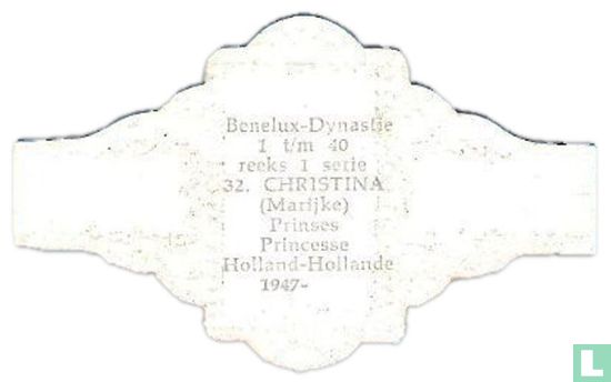 Christina (Marijke) - Princesse Hollande 1947- - Image 2
