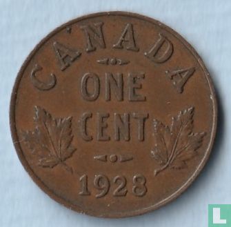 Canada 1 cent 1928 - Image 1