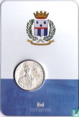 Italië 5 euro 2017 (folder) "150th anniversary Creation of the Penitentiary Police" - Afbeelding 3