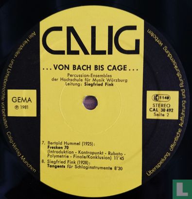 Von Bach bis Cage  - Image 3
