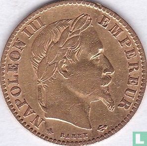 Frankrijk 10 francs 1863 (A) - Afbeelding 2