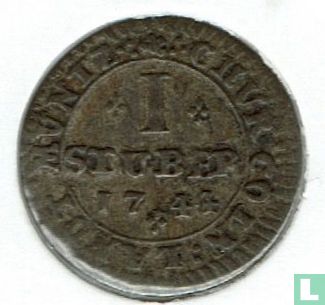 Cologne 1 stuber 1744 - Image 1