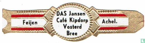 DAS Jansen Café Kipdorp Vosterd Bree - Feijen - Achel. - Image 1
