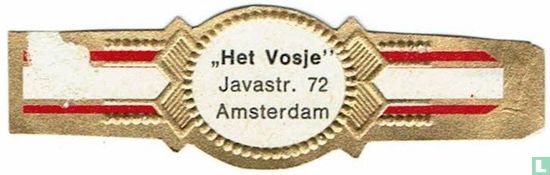 "Het Vosje" Javastr. 72 Amsterdam - Afbeelding 1