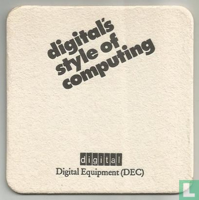 digital's style of computing