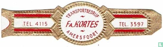 Transportbedrijf Fa. Kortes Amersfoort - Tel. 4115 - Tel. 3597 - Afbeelding 1
